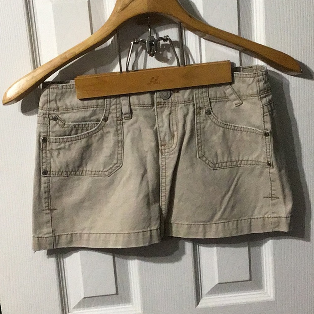 Khaki skirt